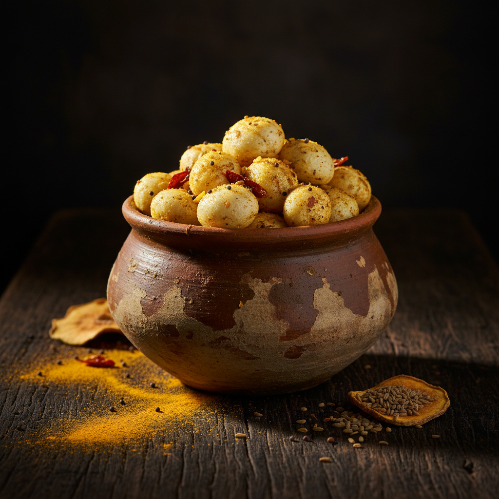 Dramatic Side Lit Clay Pot
