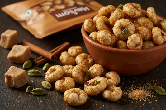 Caramel Spice Pop – Texture Shot