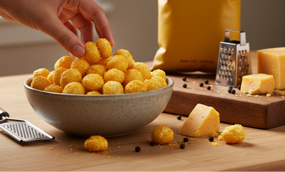 Cheddar Cheese Burst – Cheese Board Scene