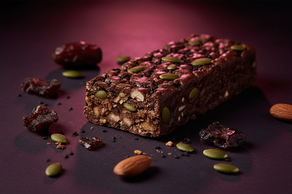 choco Iron Crunch Bar Unwrapped
