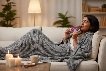 Cocoa Calm PMS Bar Lifestyle