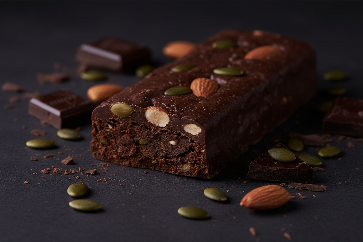 Cocoa Calm PMS Bar Unwrapped